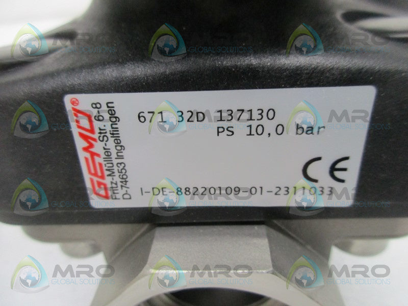 GEMU I-DE-88220109-01-2311033 DIAPHRAGM VALVE  NSMP