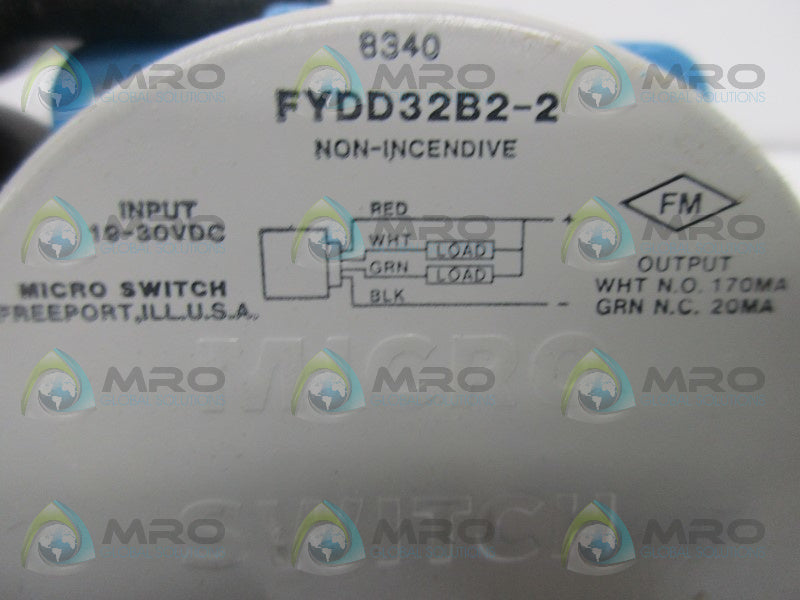MICRO SWITCH FYDD32B2-2 PROXIMITY SWITCH  NSNP