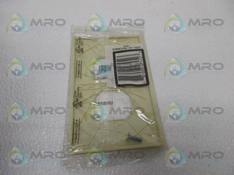 PASS & SEYMOUR TP8-I TRADEMASTER WALL PLATE * NEW IN FACTORY BAG *