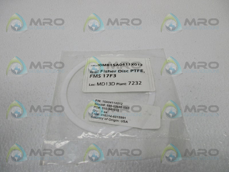 FISHER 15A0411X012 GASKET  NSNP