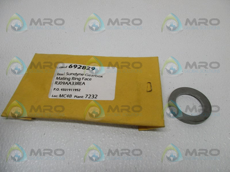 INDUSTRIAL MRO RJ09AA33REA MATING RING FACE * NEW IN BAG *