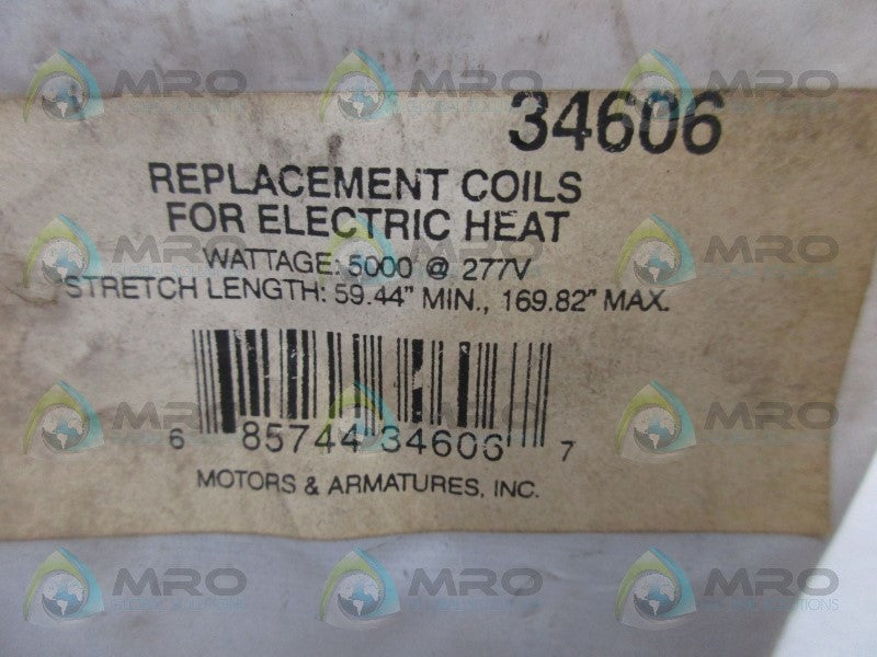MARS 34606 REPLACEMENT COILS * NEW IN FACTORY BAG *