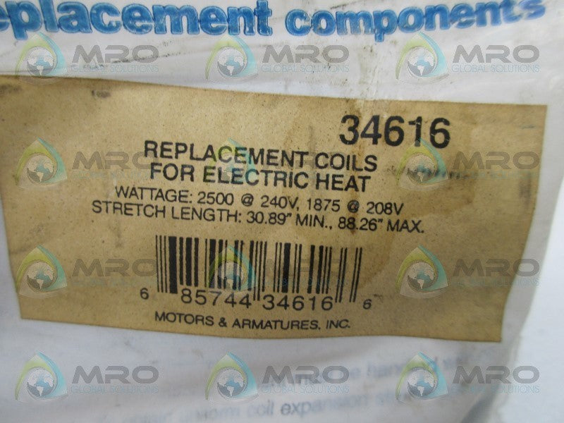 MARS 34616 REPLACEMENT COILS  NSMP