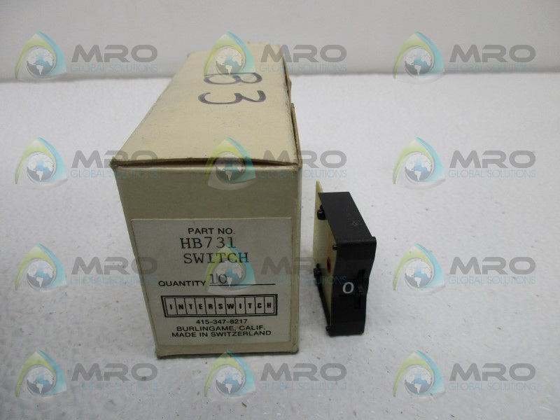 INTERSWITCH HB731 THUBWHEEL SWITCH (IN BOX)  NSNP