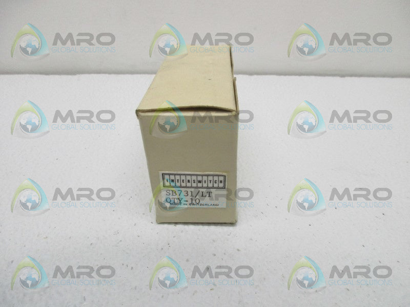 INTERSWITCH SB731/LT THUMBWHEEL SWITCH (IN BOX)  NSNP