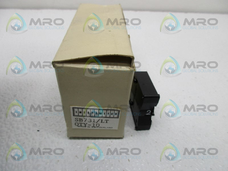 INTERSWITCH SB731/LT THUMBWHEEL SWITCH (IN BOX)  NSNP