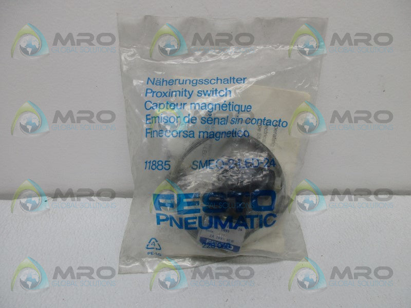 FESTO SMEO-2-LED-24 PROXIMITY SENSOR * NEW IN FACTORY BAG *