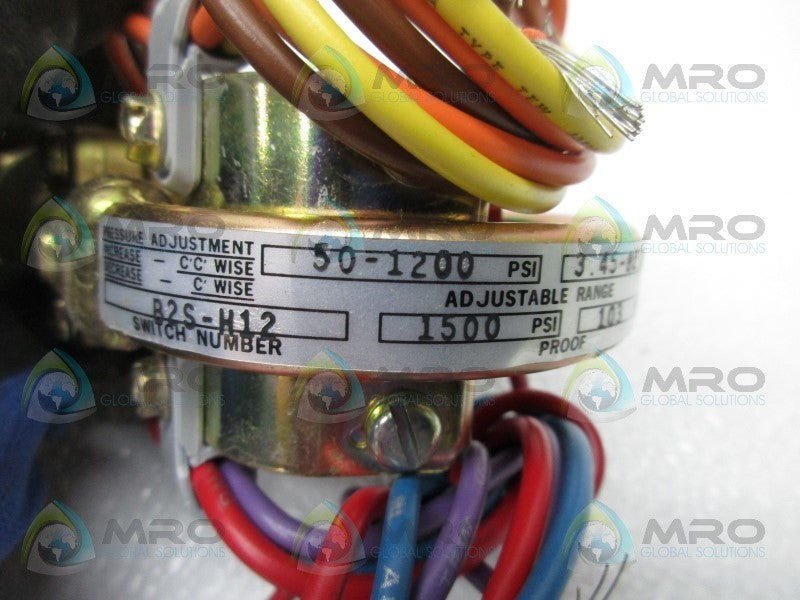 BARKSDALE B2S-H12 BOURDON SWITCH  NSMP