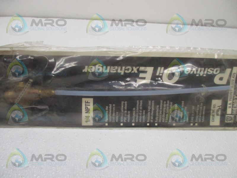 HENRY VALVE 9298 OIL EXCHANGER * NEW IN ORIGINAL PACKAGE *