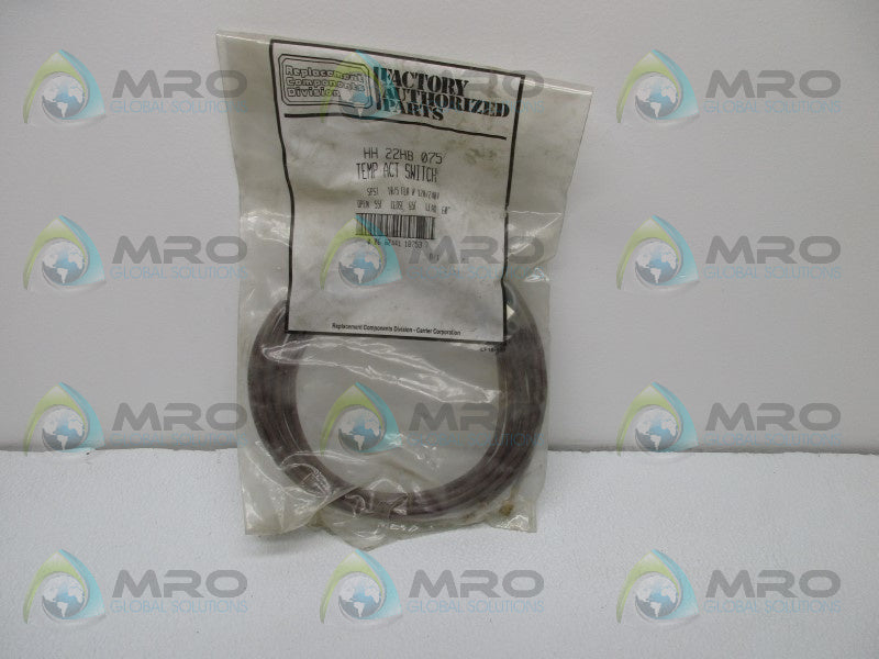 CARRIER HH-22HB-075 TEMPERATURE ACT SWITCH  NSMP