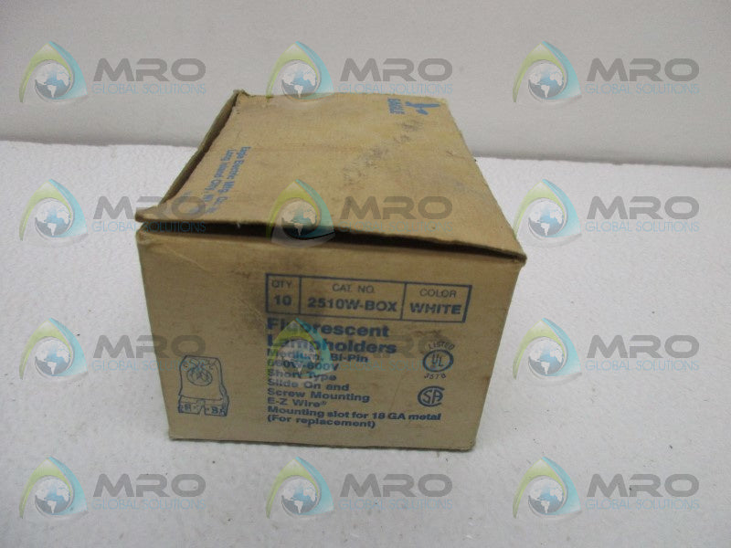 EAGLE 2510W-BOX LAMP HOLDER (IN BOX)  NSNP
