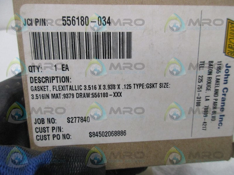 JOHN CRANE 556180-034 FLEXITALLIC GASKET  NSMP