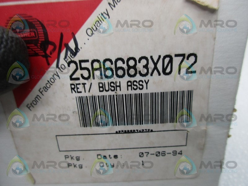 FISHER 25A66833X072 RETAINER BUSH ASSEMBLY  NSMP