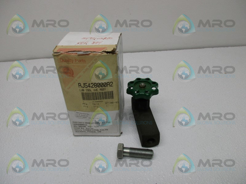 FISHER AJ542800A2 LUB ISOL VVE ASSEMBLY  NSMP