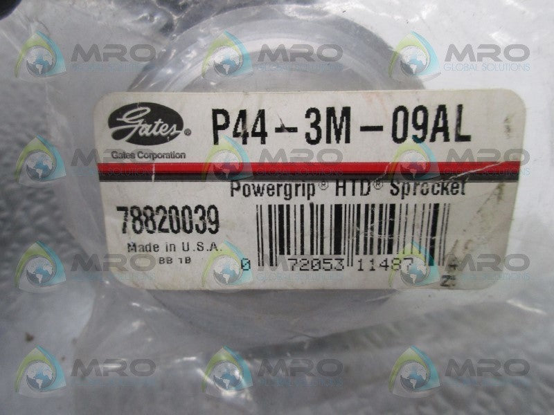 GATES P44-3M-09AL POWERGRIP HTD SPROCKET * NEW IN FACTORY BAG *