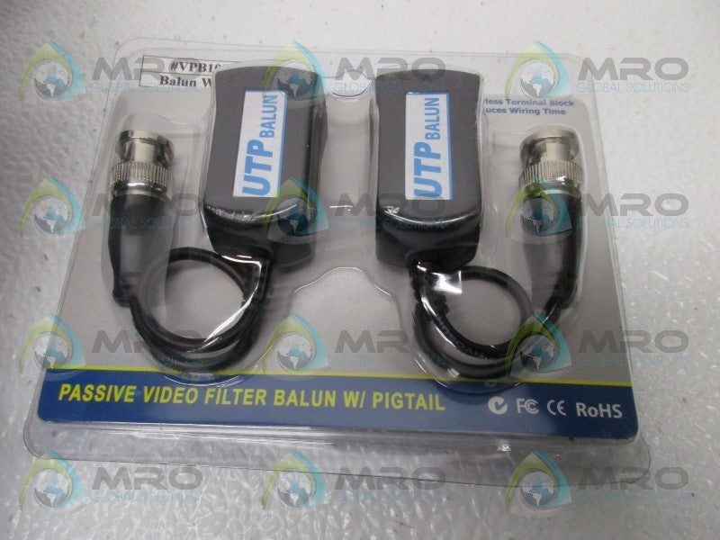 INDUSTRIAL MRO VPB100LP BALUN W/ PIGTAIL * NEW IN ORIGINAL PACKAGE *
