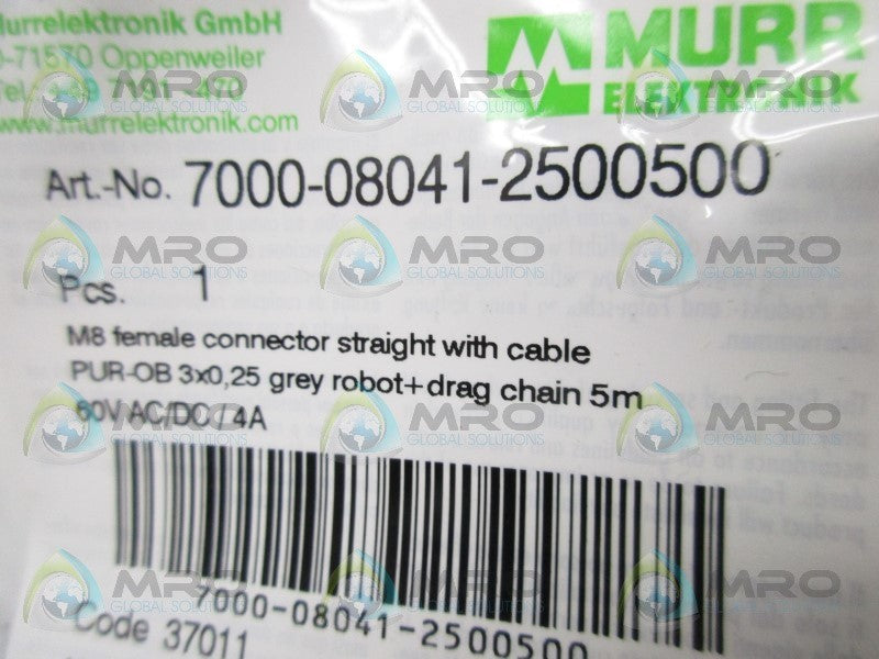 MURR ELEKTRONIK 7000-08041-2500500 CABLE  NSMP