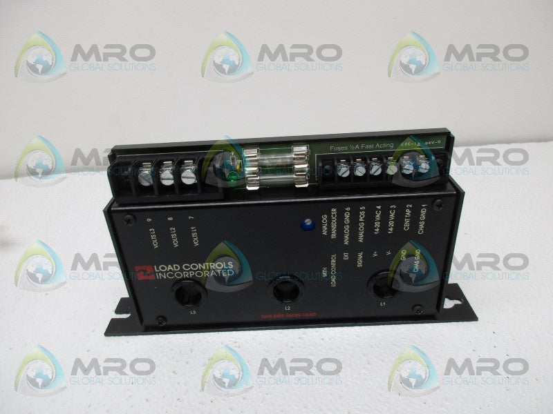 LOAD CONTROLS PH-3A-R 460V 100A 4-20MA POWER CELL  NSNP