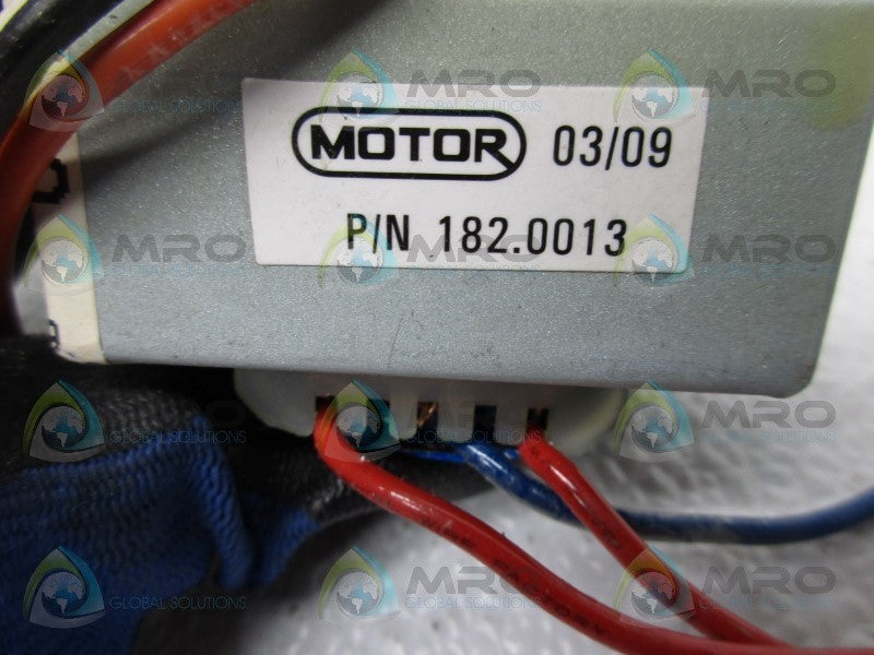 MOTOR 182.0013 TRANSFORMER  UNMP