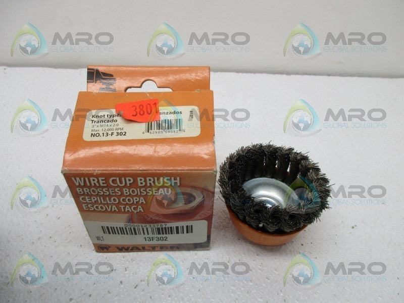WALTER 13-F302 WIRE KNOT KNOTTED TWISTED CUP BRUSH  NSMP