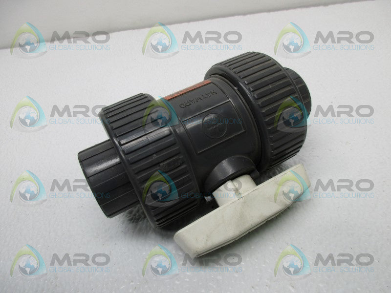 HAYWARD 3/4" PVC TRUE UNION BALL VALVE  UNMP