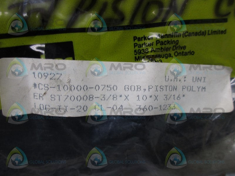 PARKER CS10000-0750 PISTON COVER  NSMP
