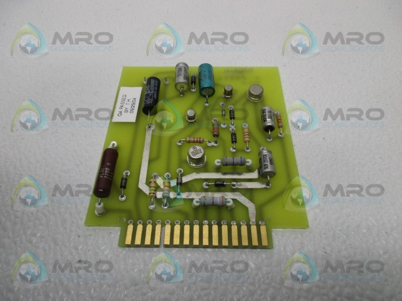 INGERSOLL RAND H-40516 IR CARD  UNMP