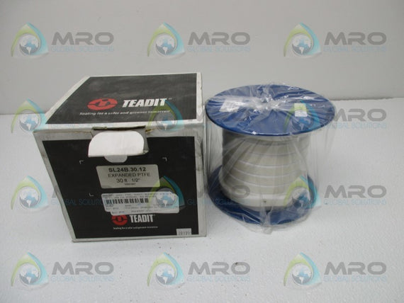 TEADIT SL24B.30.12 JOINT SEALANT EXPANDED PTFE 30FT 1/2" * NEW IN BOX *