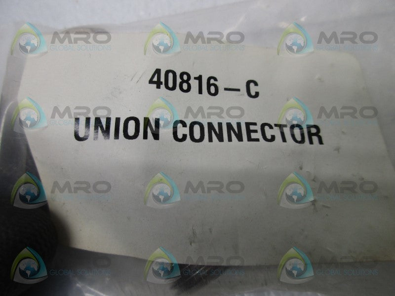 INDUSTRIAL MRO 40816-C UNION CONNECTOR * NEW IN FACTORY BAG *