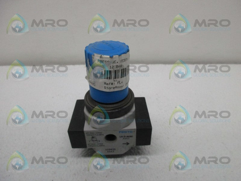 FESTO LR-D-MINI PRESSURE REGULATOR 240PSI  UNMP