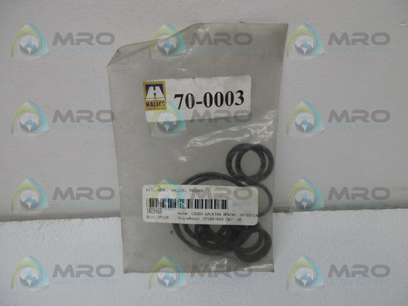 HALLCO 70-0003 SEAL KIT * NEW IN FACTORY BAG *