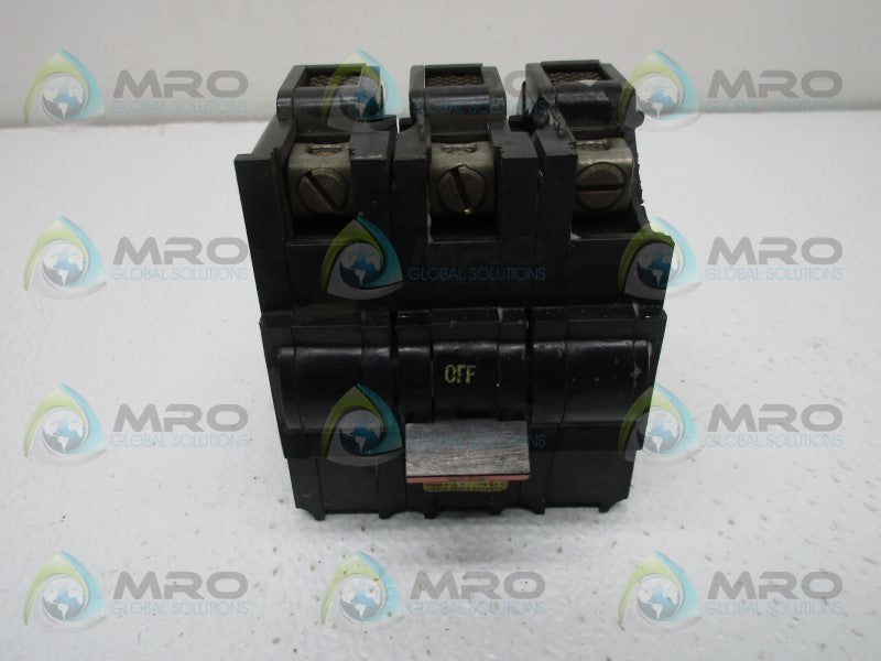 FEDERAL PACIFIC NA320 CIRCUIT BREAKER  UNMP