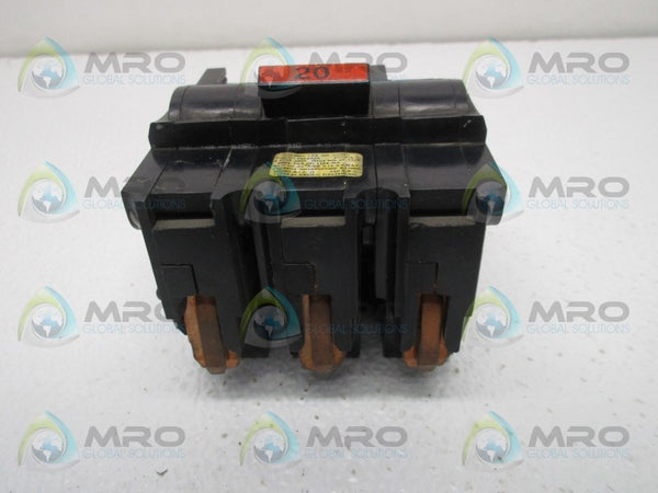 FEDERAL PACIFIC NA320 CIRCUIT BREAKER  UNMP