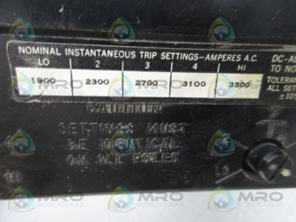 ITE KM3-T600 CIRCUIT BREAKER TRIP UNIT  UNMP