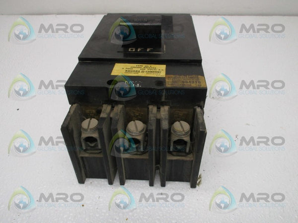 SQUARE D 994316 CIRCUIT BREAKER  UNMP