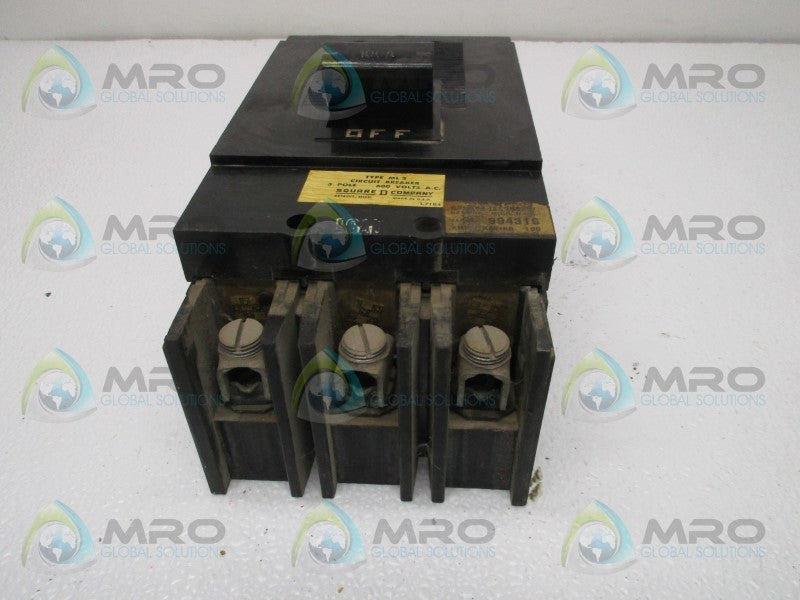 SQUARE D 994316 CIRCUIT BREAKER  UNMP
