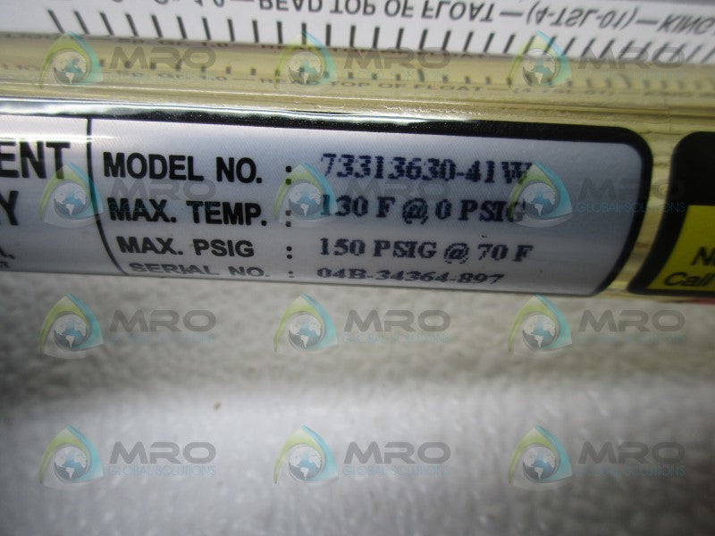 KING INSTRUMENT 73313630-41W ROTAMETER  NSNP