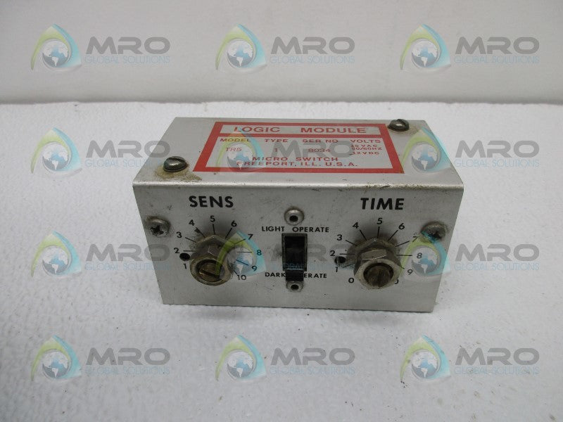 MICRO SWITCH TR5 TYPE 1 LOGIC MODULE  UNMP