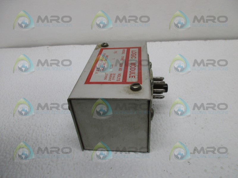 MICRO SWITCH TR5 TYPE 1 LOGIC MODULE  UNMP