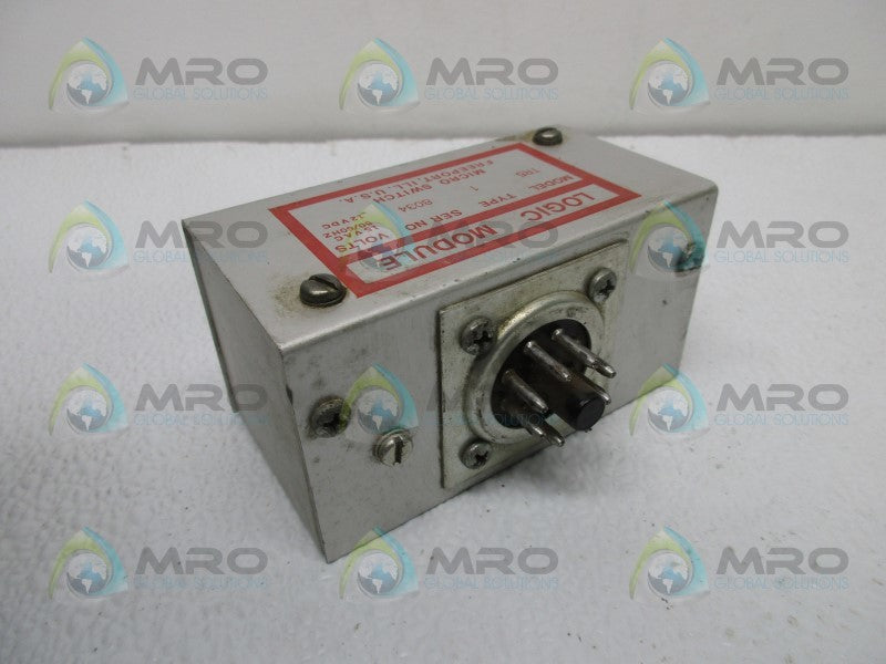 MICRO SWITCH TR5 TYPE 1 LOGIC MODULE  UNMP