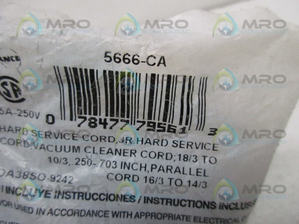 LEVITON 5666-CA PLUG  NSMP