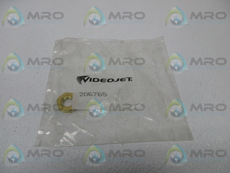 VIDEOJET 206765 LOCK NUT PIPE FITTING  NSMP