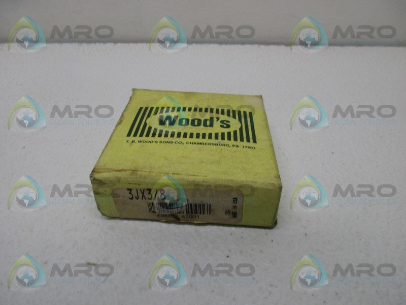 TB WOODS 3J COUPLING QUADRA FLEX FLG 3/8"  NSMP