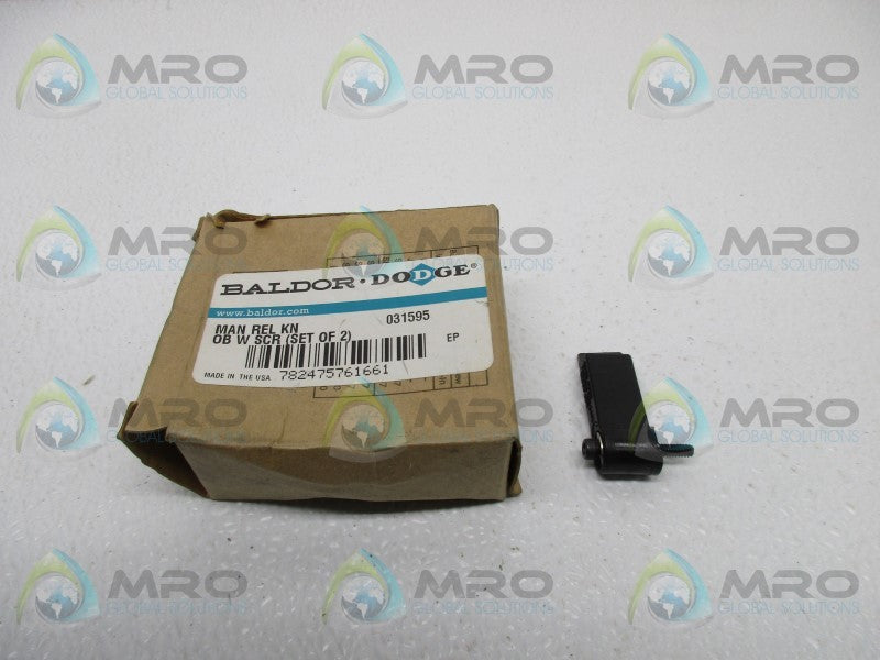 DODGE 031595 MAN REL KNOB W/ SCR  NSMP