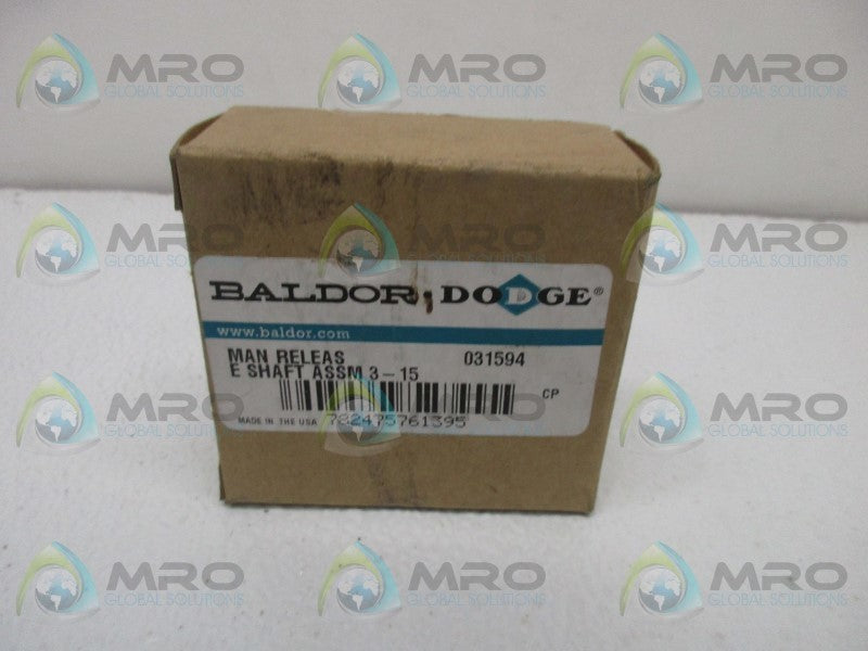 DODGE 031594 MAN RELEAS E SHAFT ASSEMBLY  NSMP