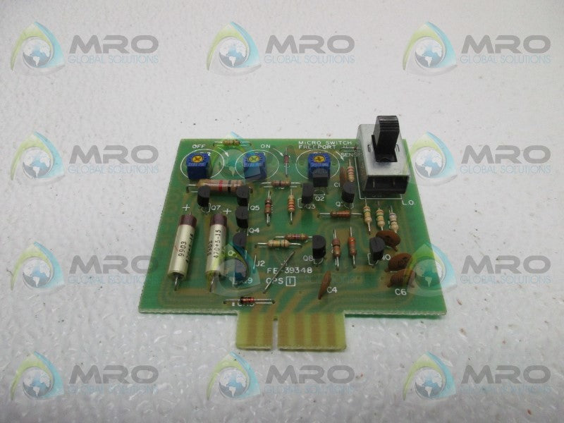 HONEYWELL FE-39348 ON/OFF CONTROL MODULE  NSNP