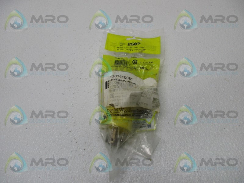 DANIEL WOODHEAD 2607 PLUG * NEW IN FACTORY BAG *