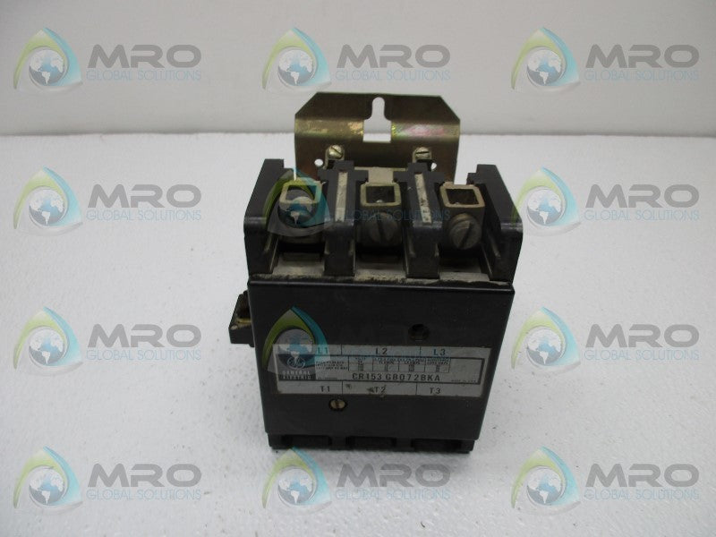 GENERAL ELECTRIC CR153GB072BKA CONTACTOR  UNMP