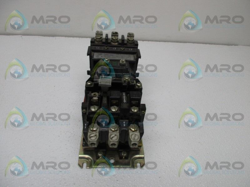 ALLEN BRADLEY 509-C0D SER. A NON-REVERSING STARTER * USED *
