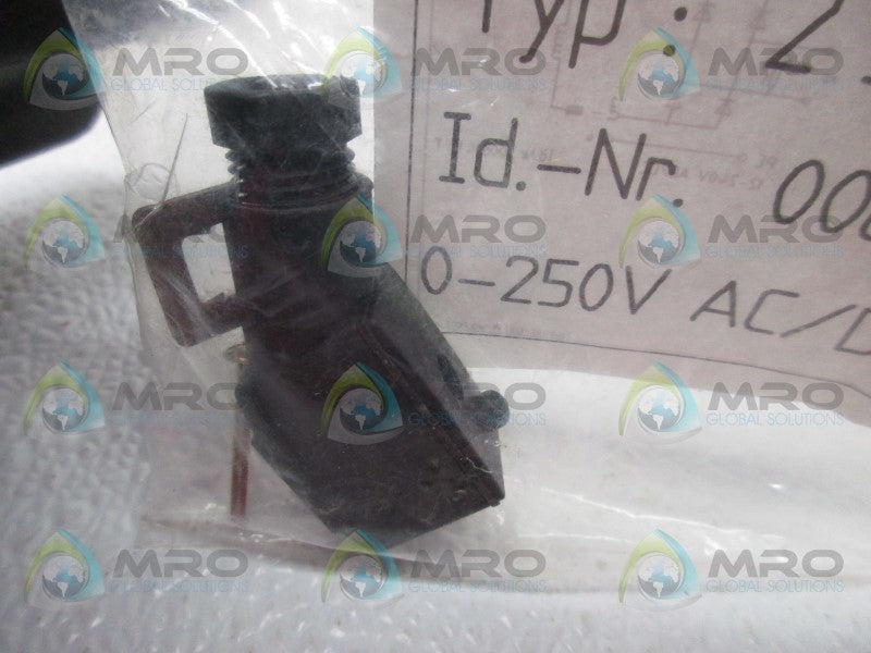 BURKERT 008353P CABLE PLUG TYPE 2506 * NEW IN FACTORY BAG *